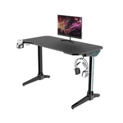 TAVOLO GAMING MUVIP PRO600 in Fibra di Carbonio - Illuminazione RGB