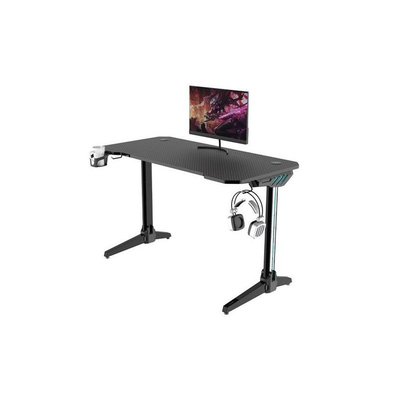 TAVOLO GAMING MUVIP PRO600 in Fibra di Carbonio - Illuminazione RGB