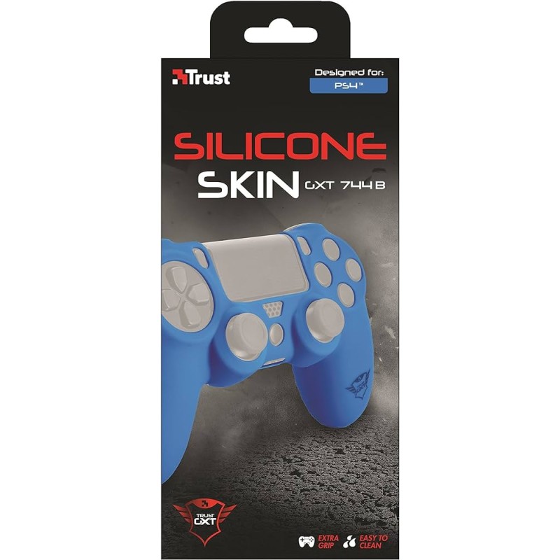 CUSTODIA IN SILICONE TRUST GAMING GXT 744B PER CONTROLLER PS4