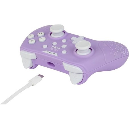 CONTROLLER GAMEPAD USB KONIX Geek Star Amethyst Compatibile con Nintendo Switch e PC