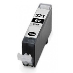 CARTUCCIA COMPATIBILE CANON CLI521BK CLI-521BK NERO Photo Pixma IP3600 2933B001