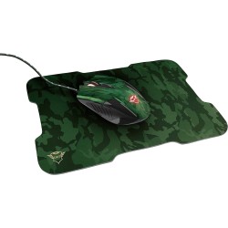 PACK GAMING TRUST GXT 781 Rixa Pack Mouse USB 3200 dpi Tappetino Mouse