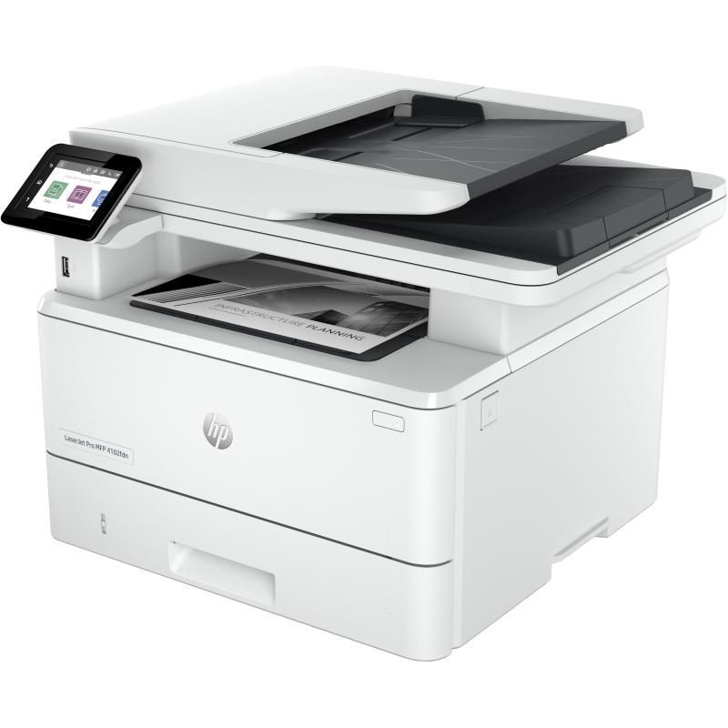 STAMPANTE LASER MULTIFUNZIONE HP LaserJet Pro 4102fdn DUPLEX 40PPM 2Z623F