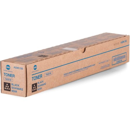 TONER ORIGINALE KONICA MINOLTA BIZHUB C224 TN-321K NERO A33K150