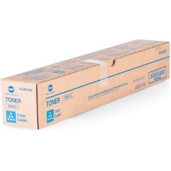 TONER ORIGINALE KONICA MINOLTA BIZHUB C221 C224 TN-321C CIANO A33K450