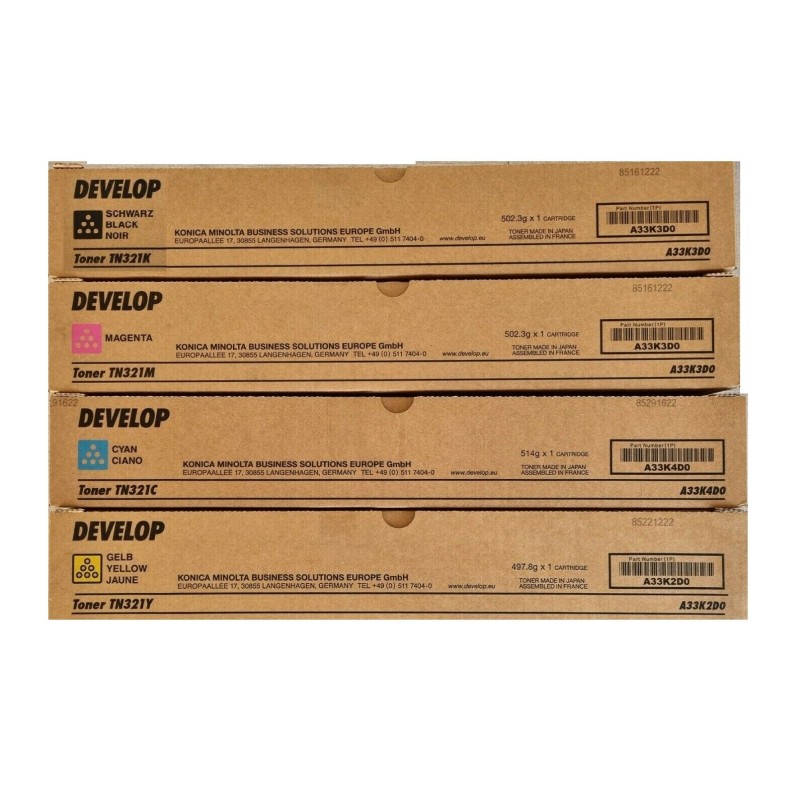 TONER ORIGINALE DEVELOP A33K3D0 INEO + 224 INEO + 284 MAGENTA