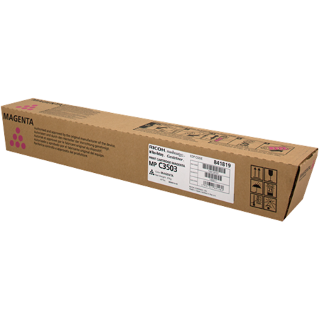 TONER ORIGINALE RICOH 841819 Aficio MP C3003 C3004 C3503 MAGENTA 18K