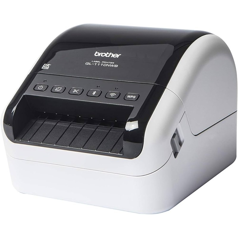STAMPANTE TERMICA PROFESSIONALE PER ETICHETTE BROTHER QL-1110NWBC WiFi e scheda di rete integrata QL1110NWBcZX1