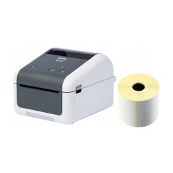 STAMPANTE TERMICA PROFESSIONALE PER ETICHETTE E TICKET USB BROTHER TD4210D TD4210DXX1