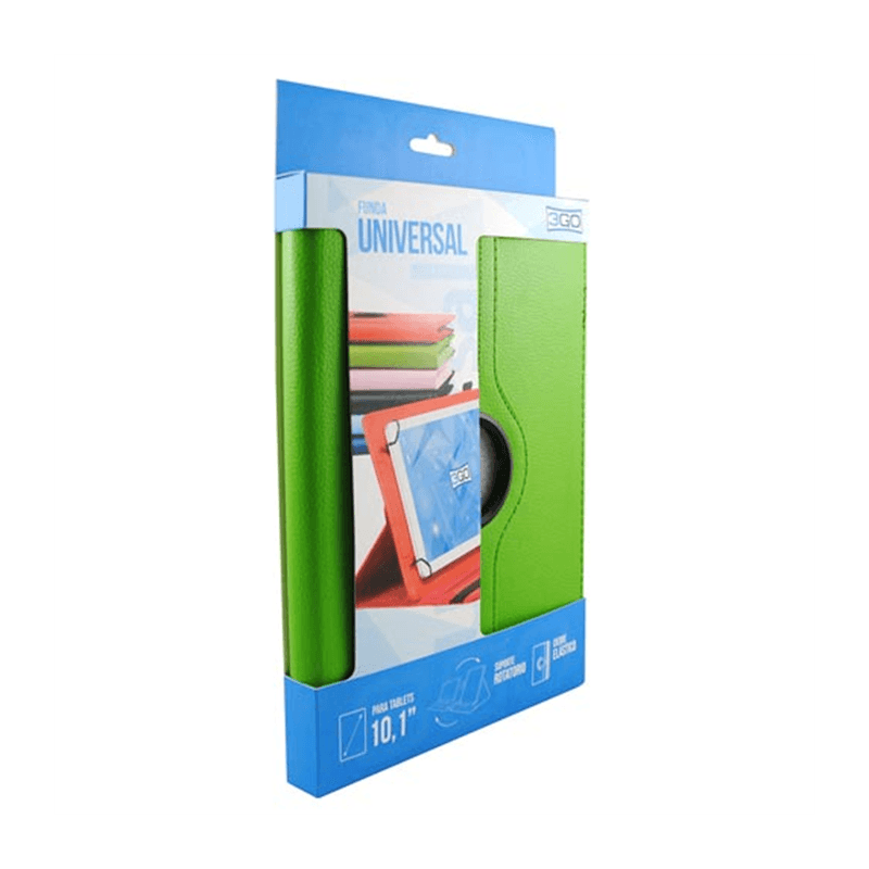 CUSTODIA UNIVERSALE PER TABLET 3GO CSGT17 10.1" VERDE