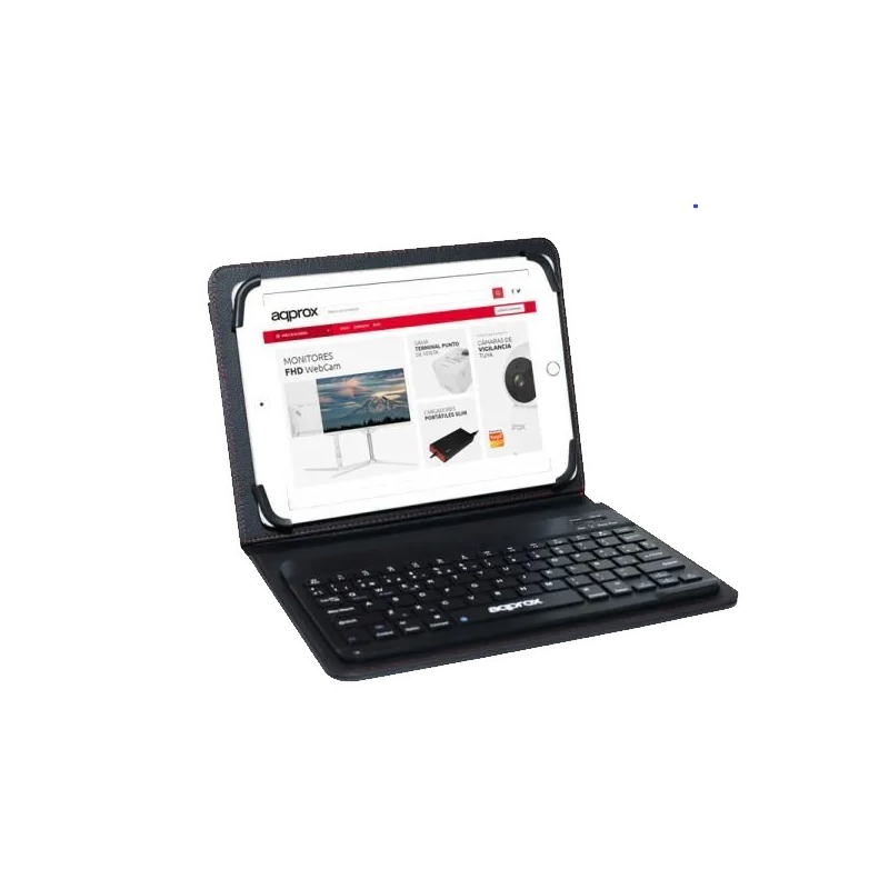 CUSTODIA UNIVERSALE PER TABLET APPROX da circa 9,7" a 10,5" con tastiera Bluetooth