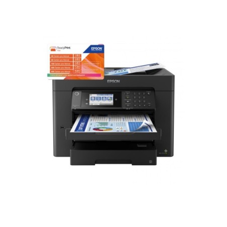 STAMPANTE MULTIFUNZIONE INKJET EPSON WORKFORCE WF7840DTWF A3 C11CH67402