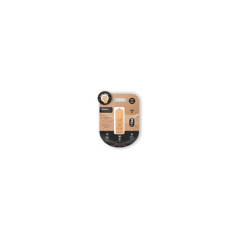 Pendrive TechOneTech Clip Tech Emoji Me Parto Memoria USB 2.0 32GB TEC4403-32