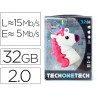 Pendrive TechOneTech My Unicorn USB 2.0 Memoria 32GB TEC5148-32