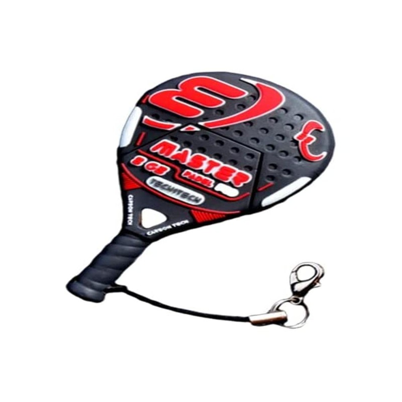 Pendrive TechOneTech Racchetta Padel Rossa Memoria USB 2.0 32GB TEC5046-32