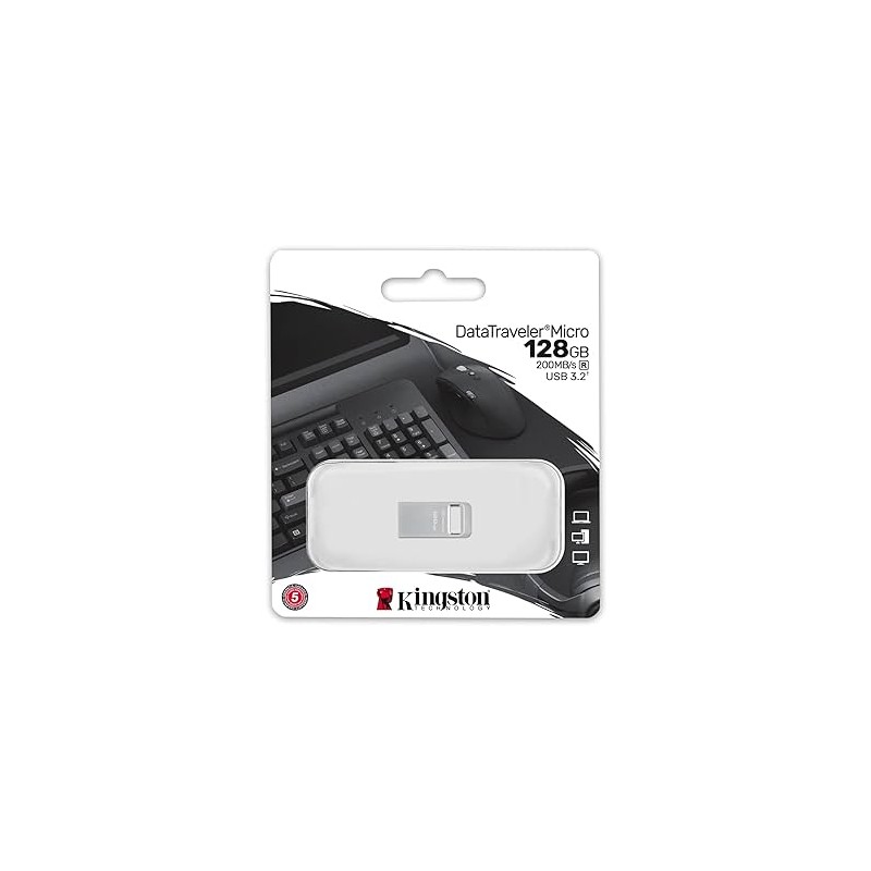 Pendrive Kingston DataTraveler Micro USB Flash Drive 128GB DTMC3G2/128GB USB 3.2 Gen 1
