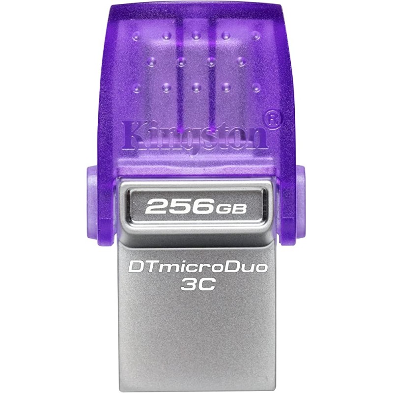 Pendrive Kingston DataTraveler microDuo 3C USB-A + USB-C Memoria 256GB 3.2 Gen 1 DTDUO3CG3/256GB