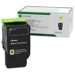 TONER ORIGINALE LEXMARK C2325 MC2325 C232HY0 GIALLO