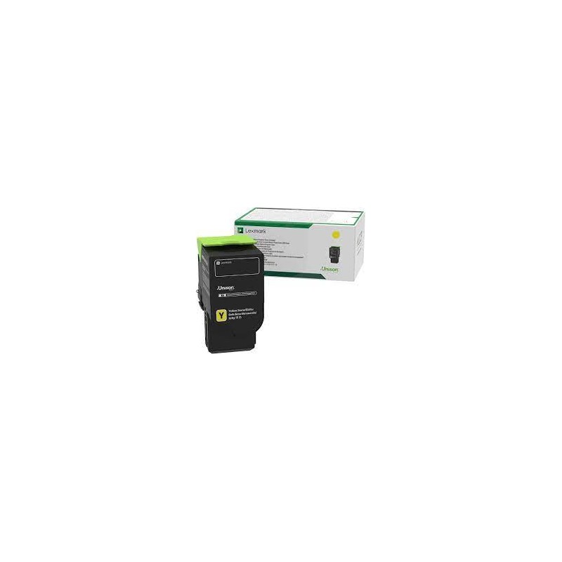 TONER ORIGINALE LEXMARK C2325 MC2325 C232HY0 GIALLO