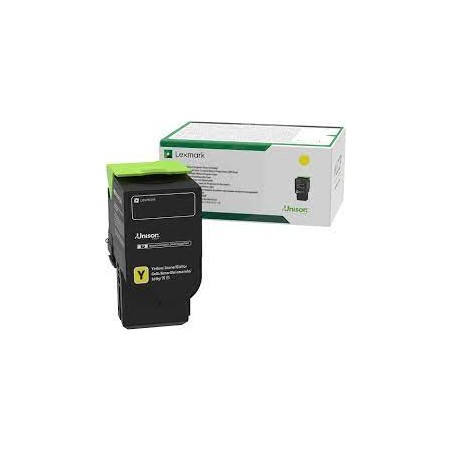 TONER ORIGINALE LEXMARK C2325 MC2325 C232HY0 GIALLO