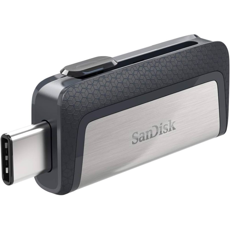 Pendrive Sandisk Ultra Dual USB-C e USB-A da 128 GB SDDDC2-128G-G46 Lettura fino a 150 MB/s