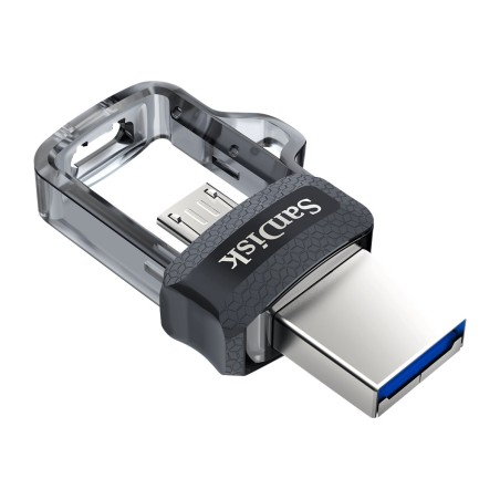 Pendrive Sandisk Ultra Dual Drive m3.0 Memoria USB 3.0 e Micro USB da 256 GB SDDD3-256G-G46