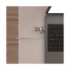 Cavo di sicurezza Aisens con lucchetto a combinazione per computer, monitor, laptop - 1,5 M