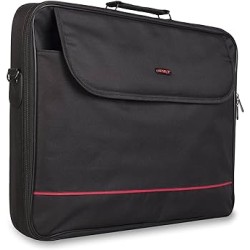 Valigetta per laptop NGS Passenger da 16" - Interno imbottito - 2 scomparti e tasca esterna - Nera
