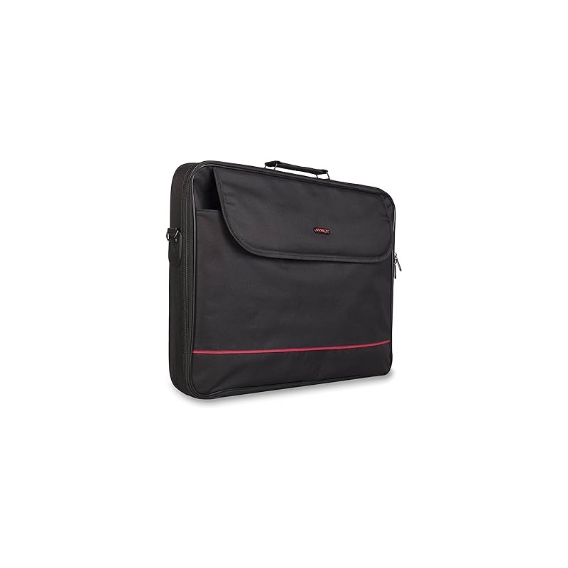 Valigetta per laptop NGS Passenger da 16" - Interno imbottito - 2 scomparti e tasca esterna - Nera