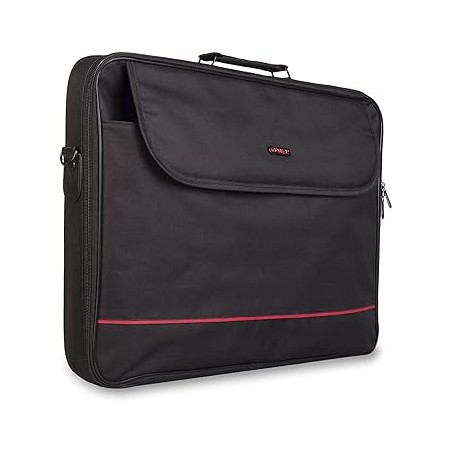 Valigetta per laptop NGS Passenger da 16" - Interno imbottito - 2 scomparti e tasca esterna - Nera