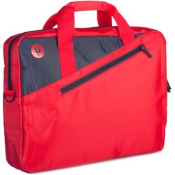 Borsa NGS Ginger Cartella Porta Laptop 15.6" Interno Imbottito 2 Scomparti e Tasca Esterna Colore Rosso
