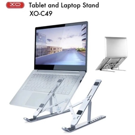 Supporto per laptop XO C49 7 livelli di altezza pieghevole base antiscivolo XOC49