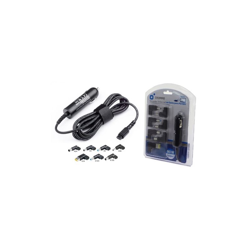 Caricabatteria Automatico Universale Cromad per Laptop 19,5V 65W - 3,33A Punta 4,5x3,0mm