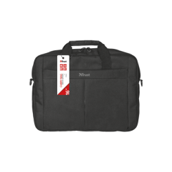 Cartella TRUST PRIMO per Laptop fino a 16" Tasca Esterna 2 Scomparti Interni Tracolla
