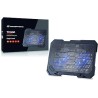 Piattaforma di raffreddamento per laptop Conceptronic - Fino a 15,6" - 2 ventole - LED blu - Colore nero