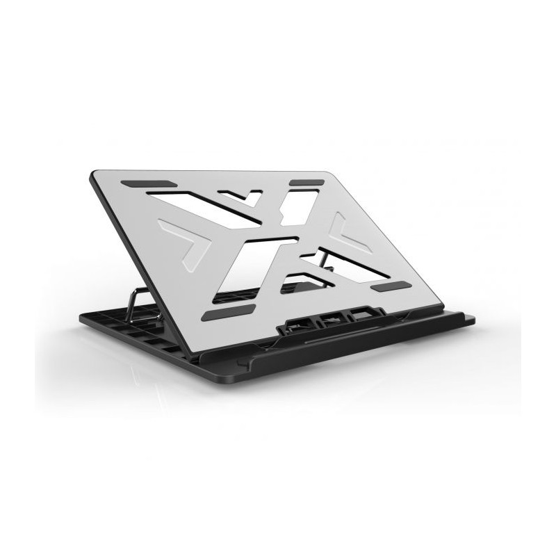 Supporto per laptop Conceptronic 7 livelli - Fino a 15,6" Colore nero/grigio THANA03G