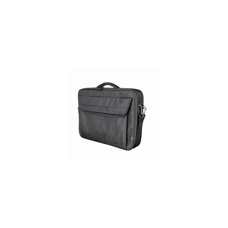 Cartella Trust Atlanta per laptop fino a 15,6" Realizzata con materiali riciclati Scomparto esterno Imbottita Colore nero