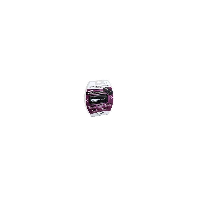 Caricabatterie Universale per Laptop Tooq 90W USB 12 Adattatori Voltaggio 15-24V