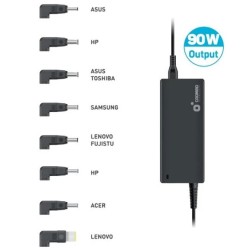 Caricabatterie universale APPROX USB-C per laptop da 45 W circa Nero