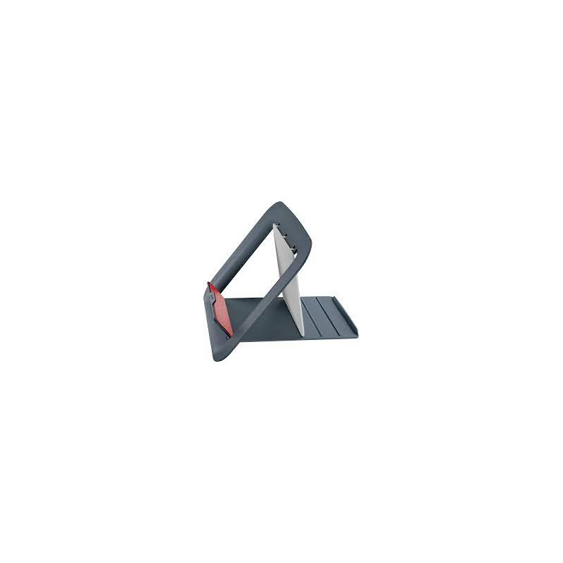 Supporto per laptop regolabile Leitz Ergo Cozy Design ergonomico Altezza regolabile Colore grigio velluto