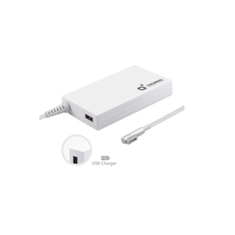 Caricabatterie Cromad Specifico per MacBook 85W - 18,5V 4,65A - Magsafe 1 Pin CR0782