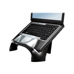Supporto per laptop Fellowes con 4 porte USB Scomparto per accessori 3 regolazioni in altezza Peso massimo 6 kg