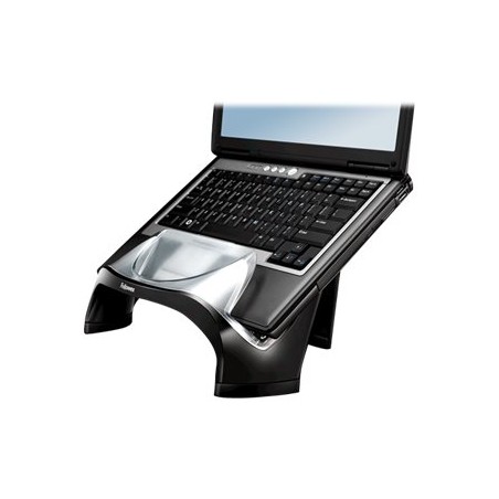 Supporto per laptop Fellowes con 4 porte USB Scomparto per accessori 3 regolazioni in altezza Peso massimo 6 kg