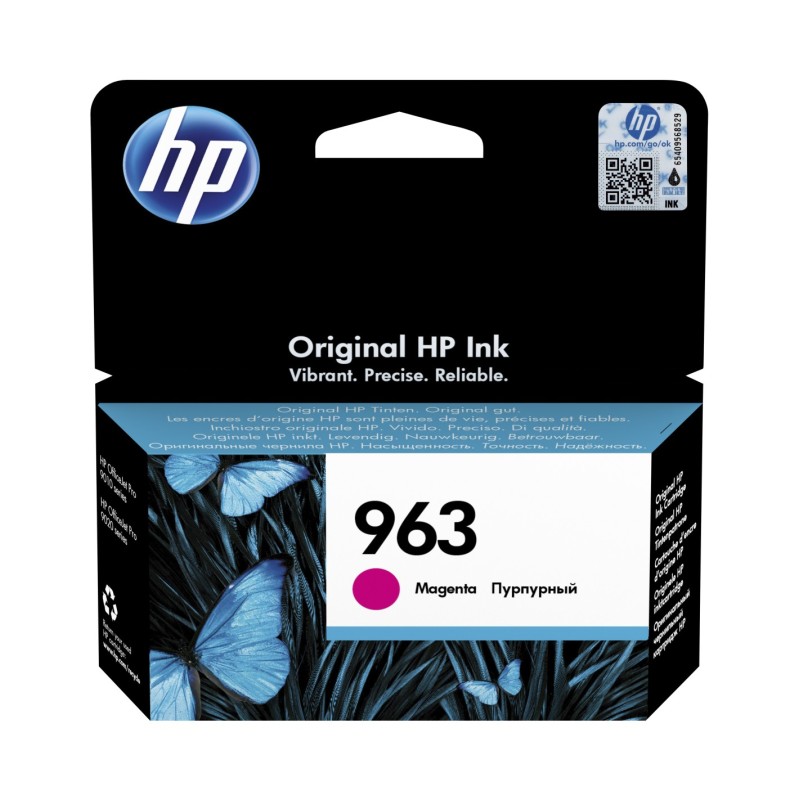 CARTUCCIA ORIGINALE HP 3JA24AE MAGENTA 963 OFFICEJET PRO 9010