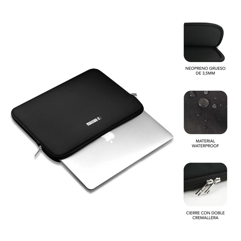 Borsa Cartella Subblim Urban Case 15.6" Protezione elegante e funzionale Tessuto in poliestere 600D