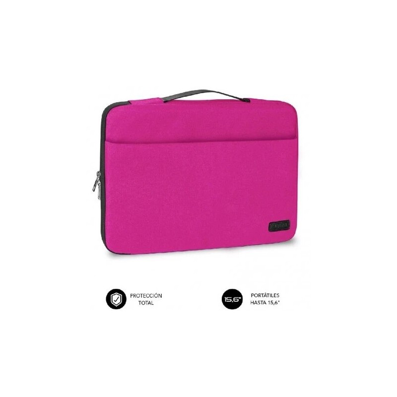 Borsa Custodia Subblim Elegant - 410 mm Sottile e leggera Protezione rinforzata Rosa