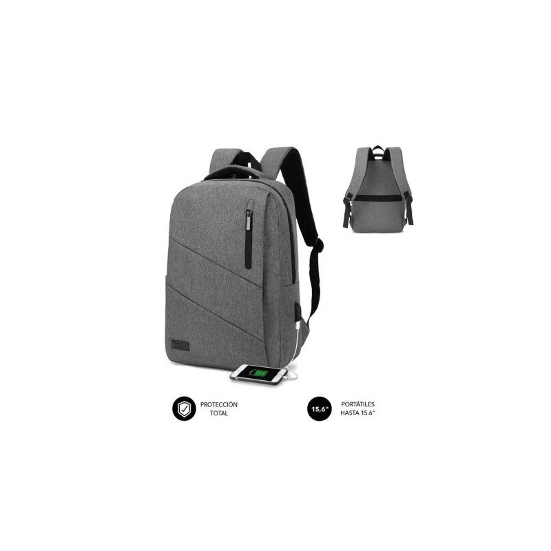 Borsa Zaino Subblim City - per Laptop fino a 15.6" Design moderno e pratico Resistente all'acqua