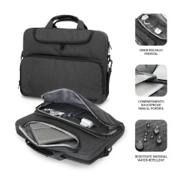 Borsa Cartella Subblim per Laptop fino a 15,6 pollici Protezione con imbottitura ad aria