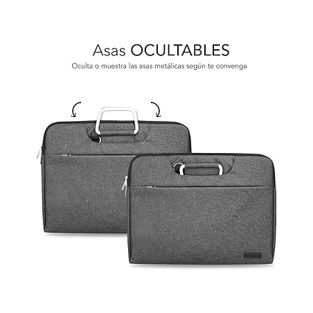 Borsa Cartella Subblim Business per Laptop Design Moderno ed Elegante Compatibile con Laptop Fino a 15.6"