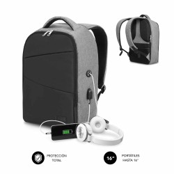 Zaino Antifurto Subblim per Portatili 15,6" Reparto Indipendente Spazio Imbottito